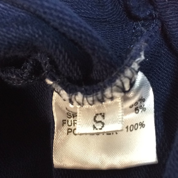 Women's Margarin Fingers Navy Sweatshirt, Size S - Picture 7 of 7